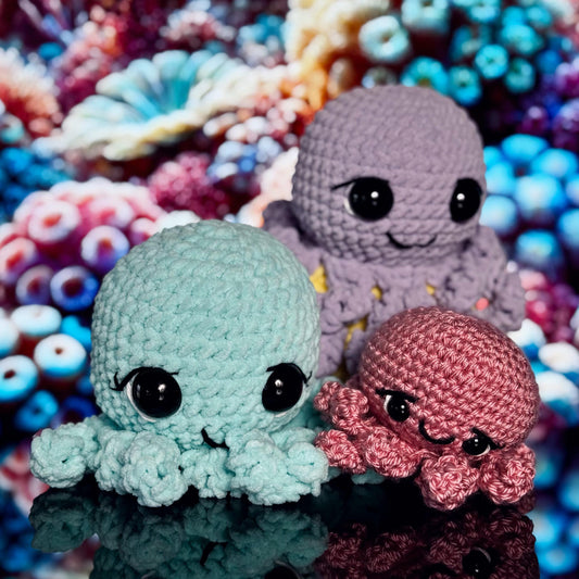 Handmade Amigurumi Octopus Plush Toy