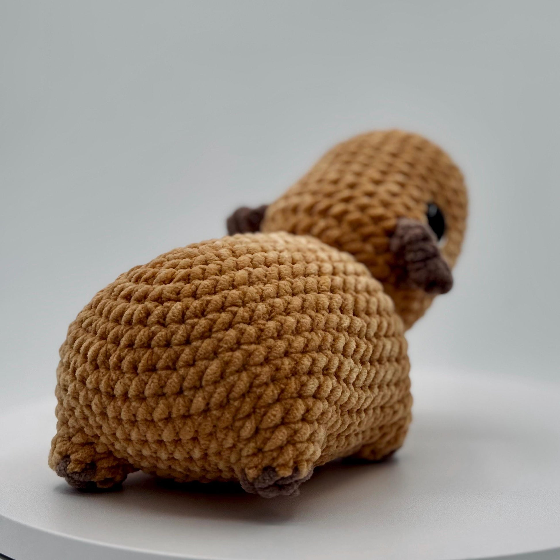 Crocheted Capybara Friend